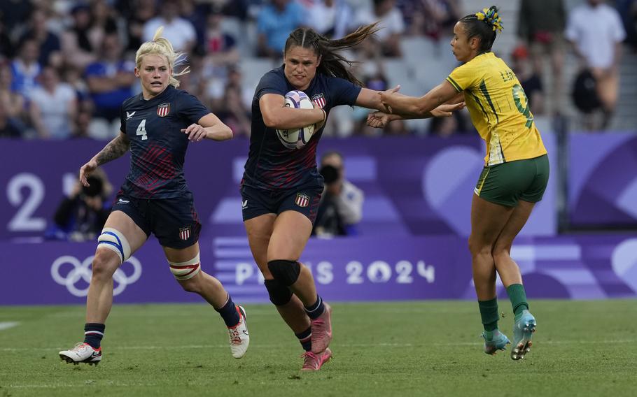 West Point grad Sullivan shines in Olympic debut as US gets 2 rugby sevens wins Stars and Stripes